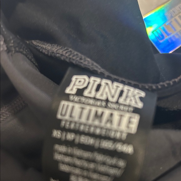 PINK Victoria's Secret Black Leggings - Picture 2 of 7